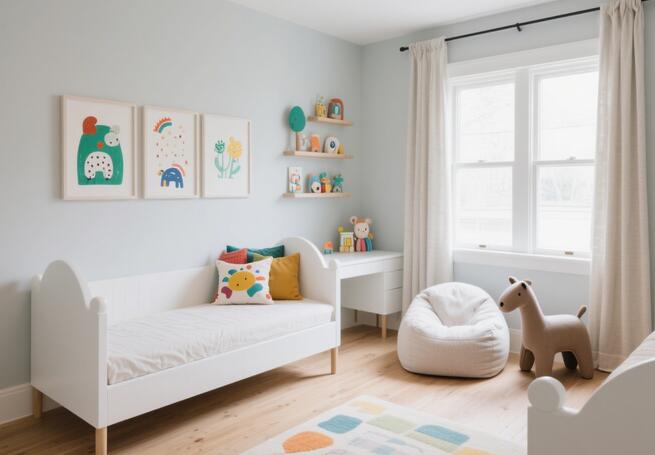 兒童房安全裝修指南：7個(gè)必看細(xì)節(jié)，從布局到材料全把關(guān)